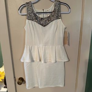 Womens size Lg midi dress with tags